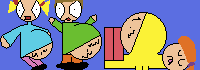 Cappotto, Floek and Wasselen inflated tummy and brontoling