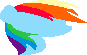 Simple Rainbow Dash