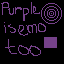 Purple is emo too