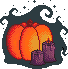 Punmkin w/ Candles