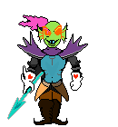Recolored! undyne the undying!