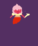 Padparadscha Sapphire (larger vs. WIP)