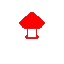 d m u red mushroom