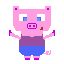 pig pixel art