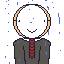 robber in the rain