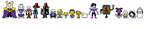Undertale All Characters
