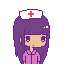 Chibi Girl - Purple