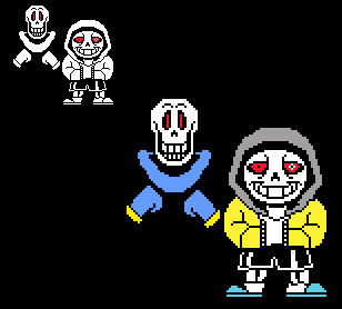 My sans sprite sheet