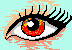this eye is on fire