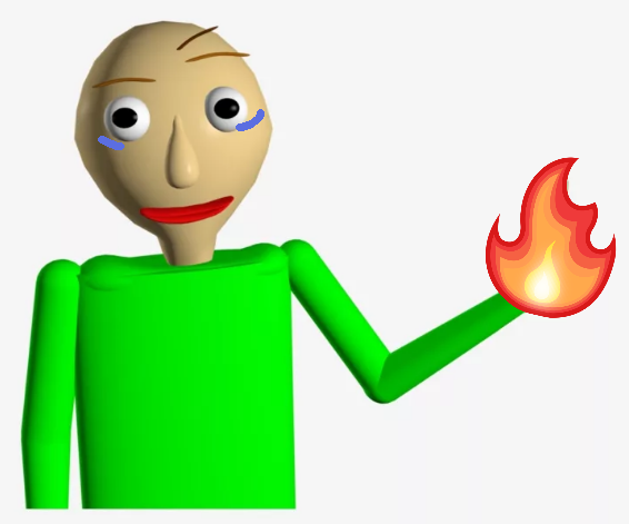 baldi I wish that this game disappeared completely from the Internet ok 