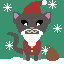 christmas neko