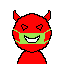 smile on mask