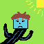 floppy cactus man