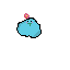 blue creature