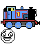 thomas the tank engine in pixel