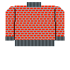 brick sweater