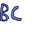 Blocky Hub logo/font