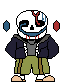 the blody puppet Gaster's Sans
