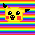 Pikachu And Normal Rainbow Background Theme