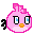 angry birds pink bird :D
